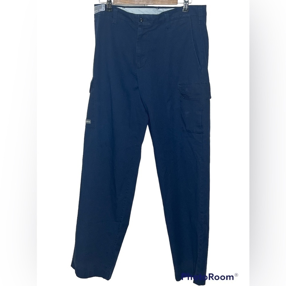 PortWest Blue Cargo Pants Sz 32